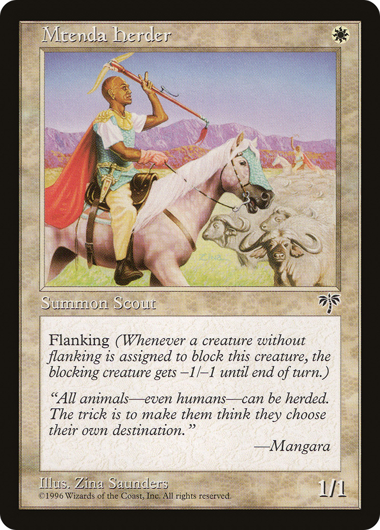 Mtenda Herder (MIR-029) [Mirage] MTG Single Wizards of the Coast