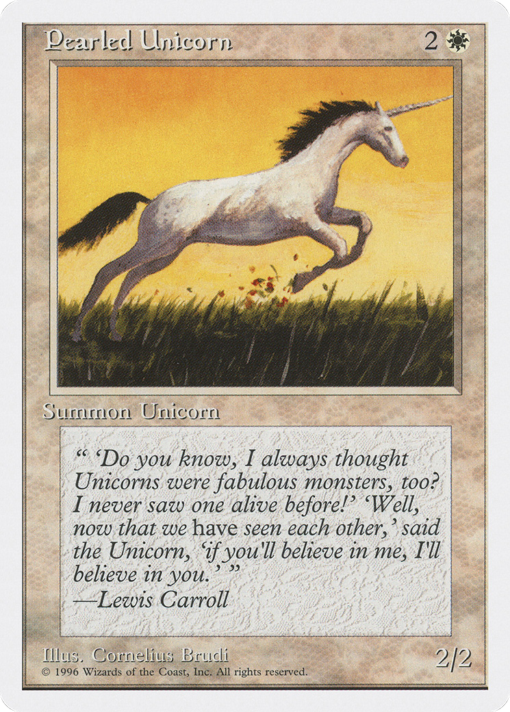 Pearled Unicorn (2PS-006) [Misc] Introductory Two-Player Set MTG Single Wizards of the Coast