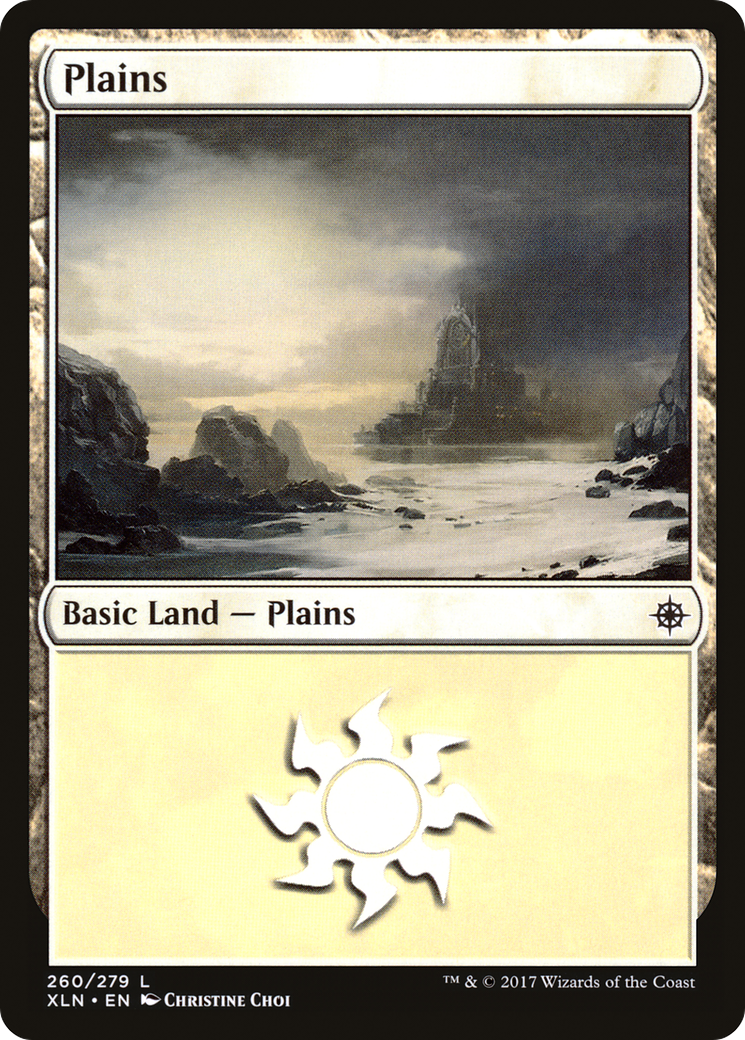 Plains (XLN-260) [Ixalan] Foil MTG Single Wizards of the Coast