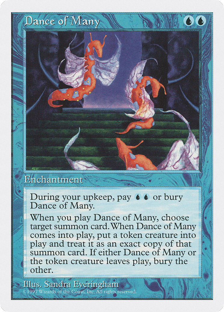 Dance of Many (5ED-078) [Fifth Edition] MTG Single Wizards of the Coast