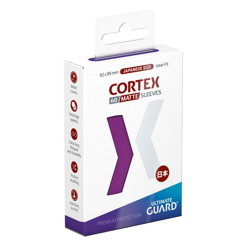 Ultimate Guard: Cortex Japanese Size Sleeves - Matte Purple 70Ct Card Sleeves Ultimate Guard