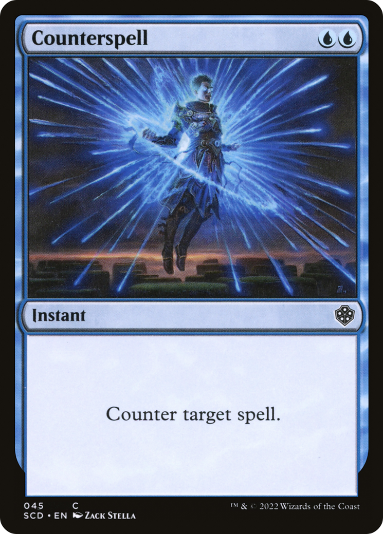 Counterspell (SCD-045) [Starter Commander Decks] MTG Single Wizards of the Coast