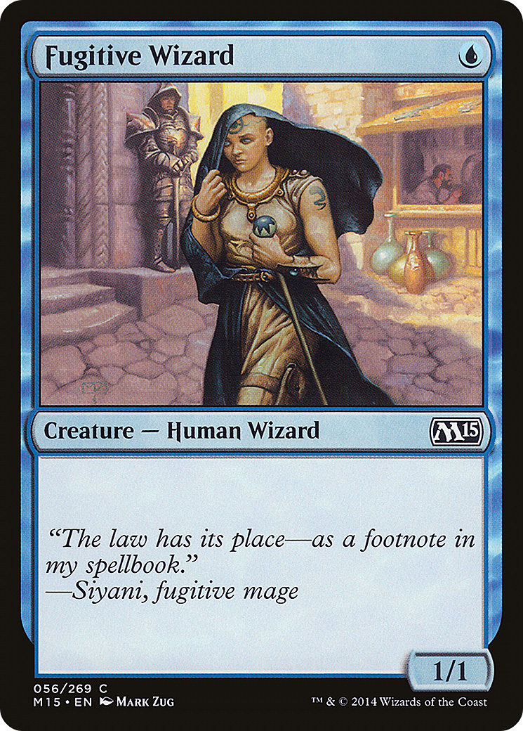 Fugitive Wizard (M15-056) [Magic 2015] MTG Single Wizards of the Coast