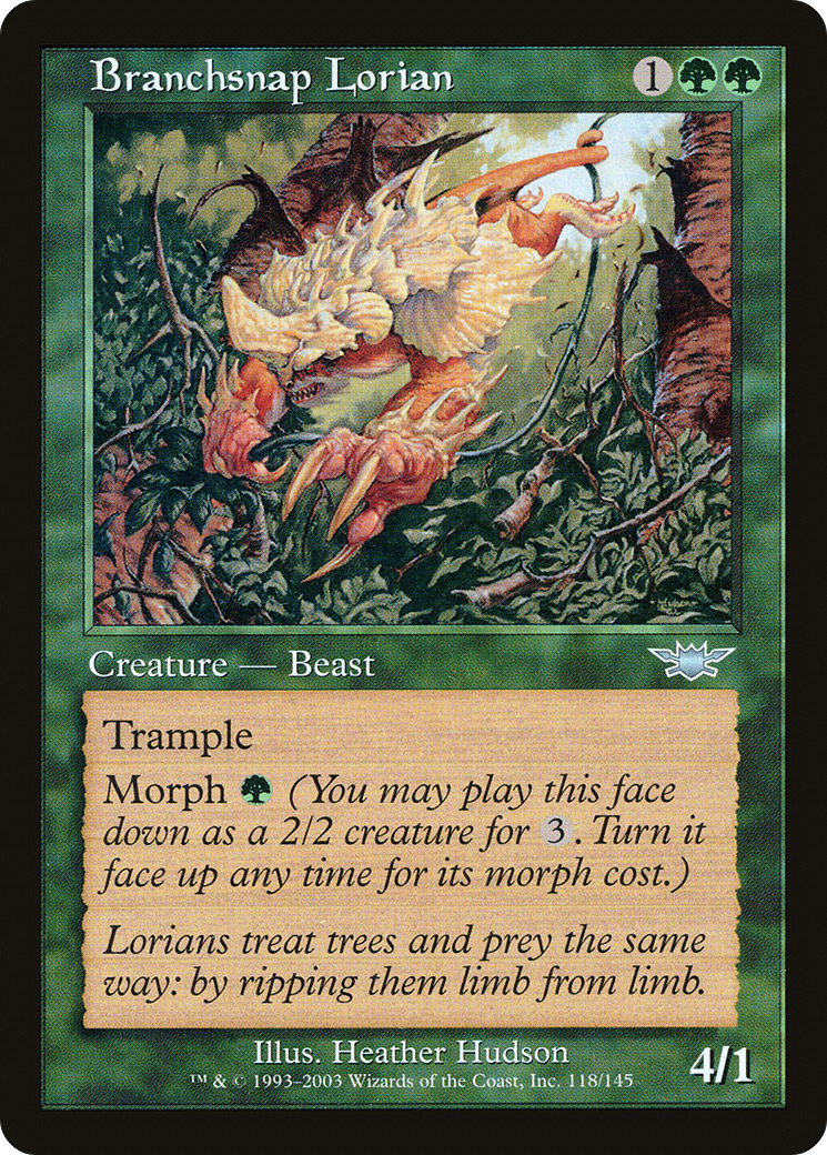 Branchsnap Lorian (LGN-118) [Legions] Foil MTG Single Wizards of the Coast