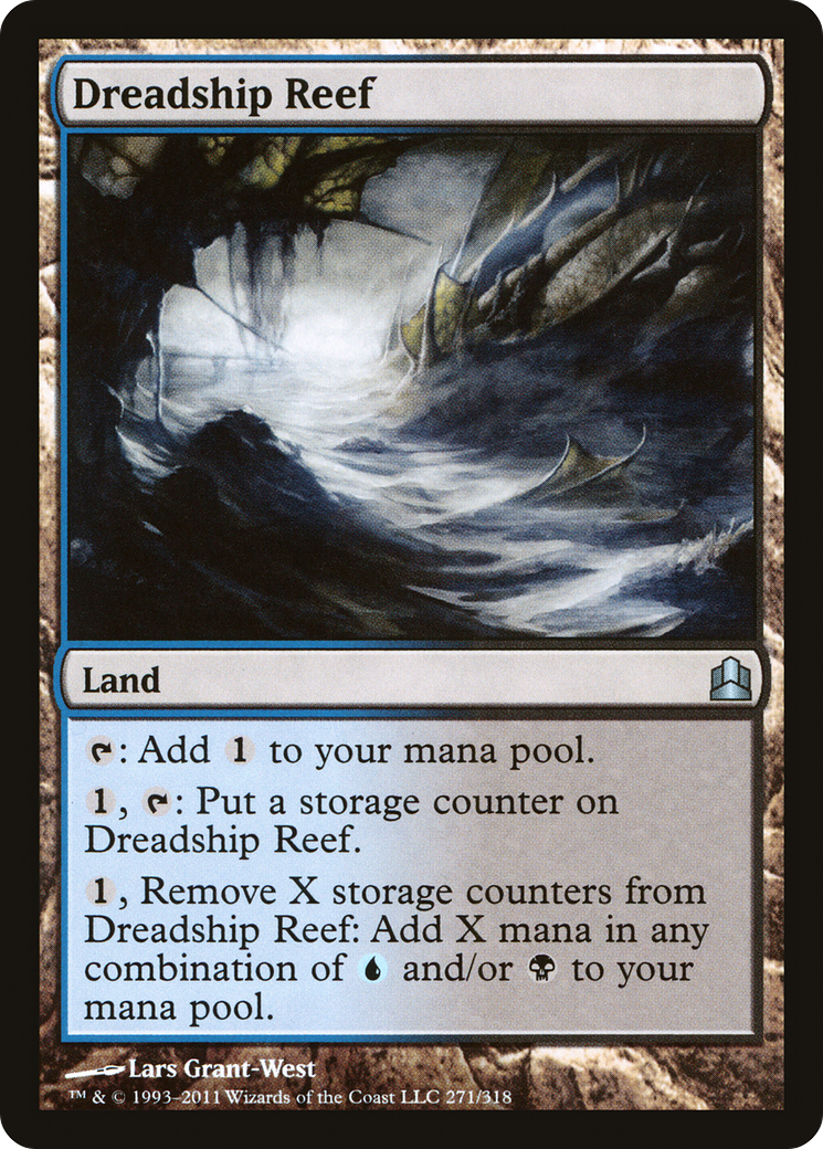 Dreadship Reef (CMD-271) [Commander 2011] MTG Single Wizards of the Coast