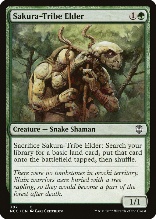 Sakura-Tribe Elder (NCC-307) [New Capenna Commander] MTG Single Wizards of the Coast
