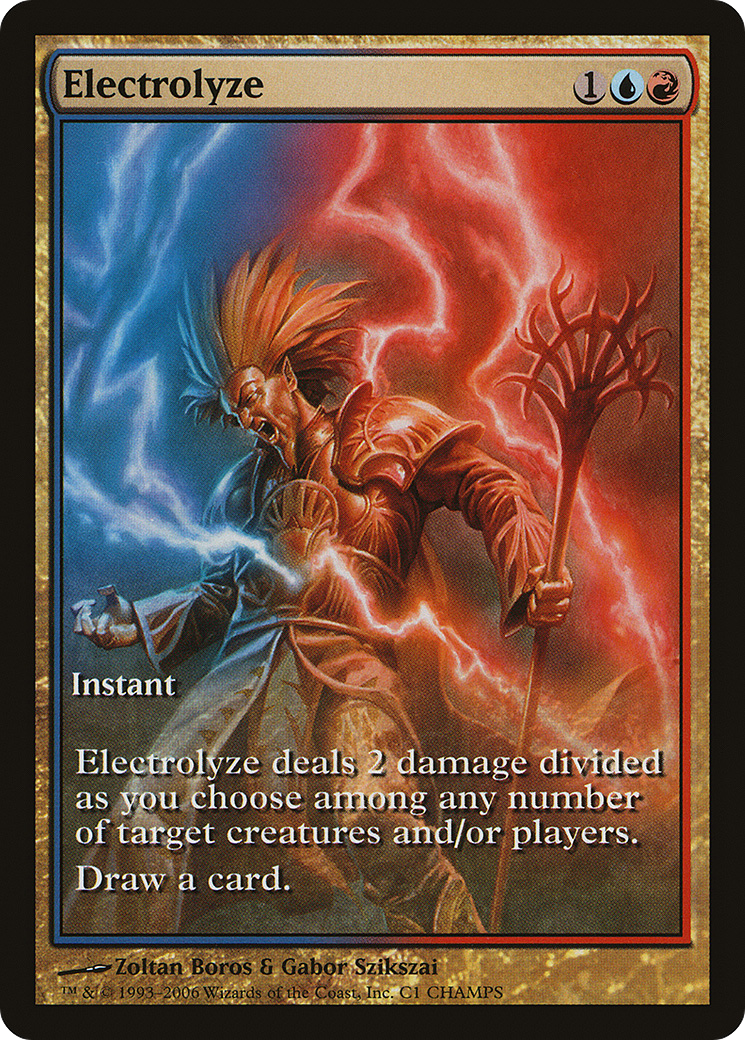 Electrolyze (CHAMPS-001) [Misc] Champs and States MTG Single Wizards of the Coast