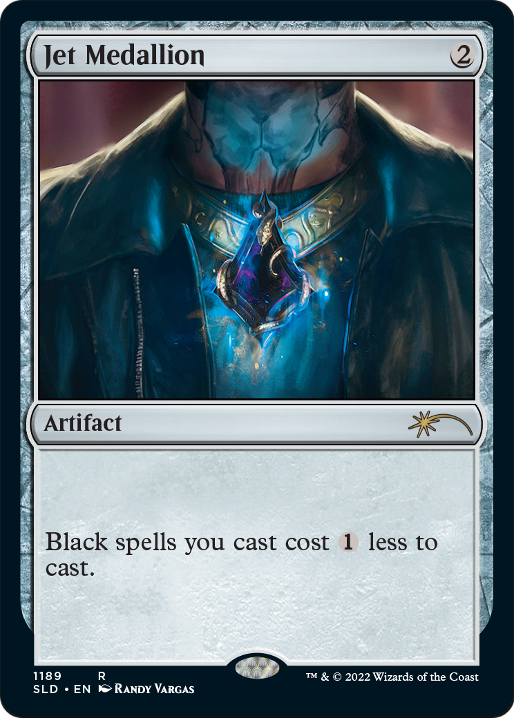 Jet Medallion (Post Malone) (SLD-1189) [Secret Lair] Drop MTG Single Wizards of the Coast