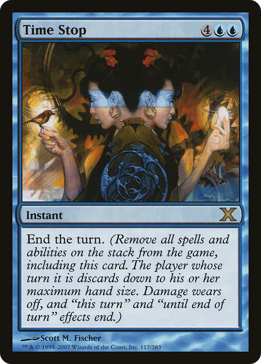 Time Stop (10E-117) [Tenth Edition] MTG Single Wizards of the Coast