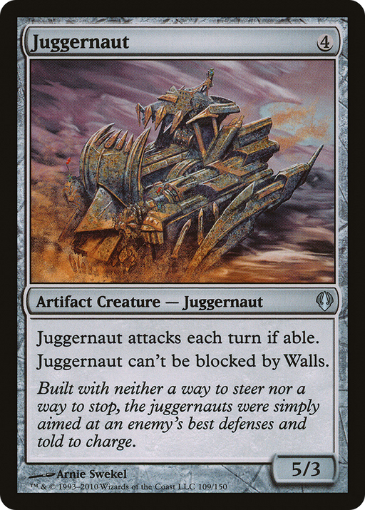 Juggernaut (ARC-109) [Misc] Archenemy MTG Single Wizards of the Coast