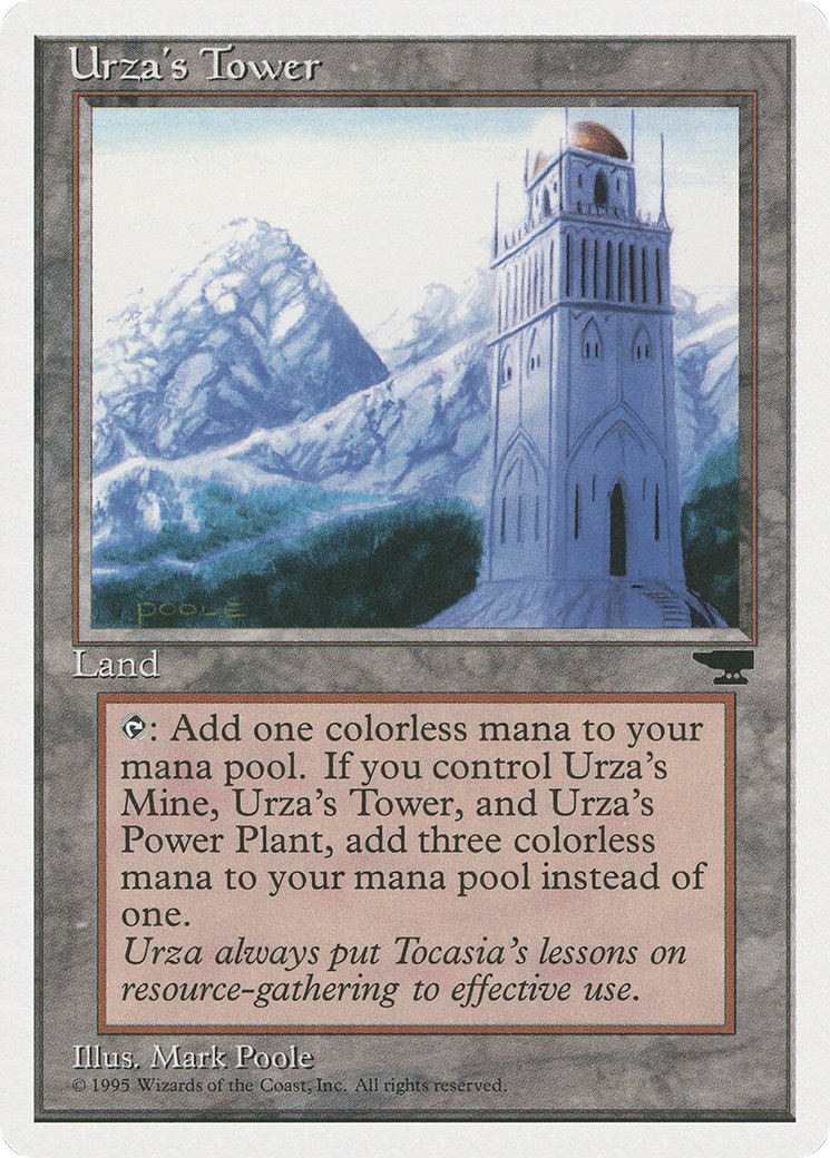 Urza's Tower (Mountains) (CHR-) [Chronicles] MTG Single Wizards of the Coast
