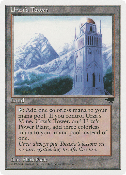 Urza's Tower (Mountains) (CHR-) [Chronicles] MTG Single Wizards of the Coast