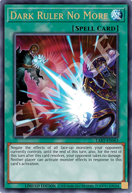 Dark Ruler No More [LART-EN063] Ultra Rare Yugioh Single Yu-Gi-Oh!   