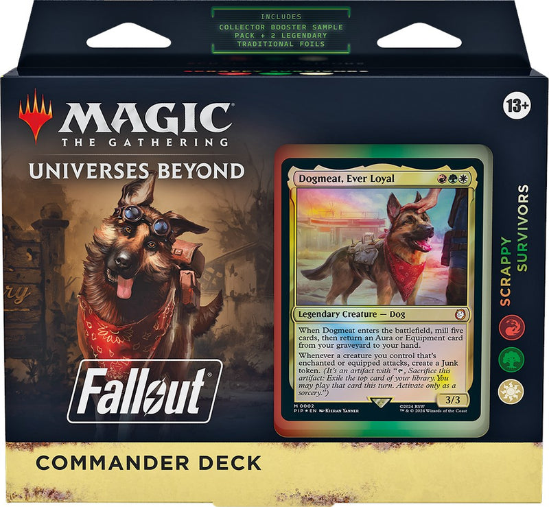 MTG Fallout - Scrappy Survivors Commander Deck MTG Sealed Magic: The Gathering   
