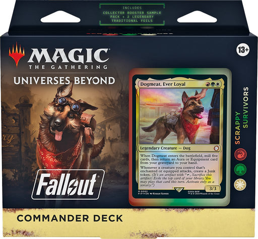MTG Fallout - Scrappy Survivors Commander Deck MTG Sealed Magic: The Gathering   