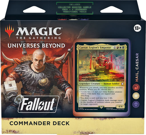 MTG Fallout - Hail, Caesar Commander Deck MTG Sealed Magic: The Gathering   