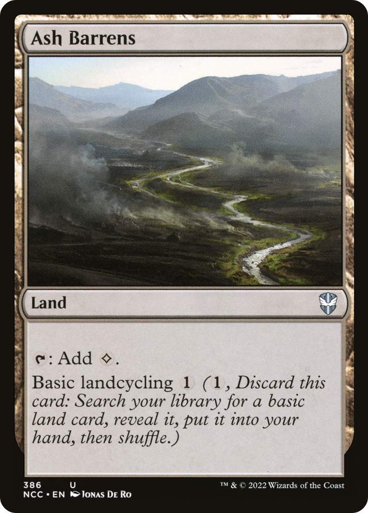 Ash Barrens (NCC-386) [New Capenna Commander] MTG Single Wizards of the Coast