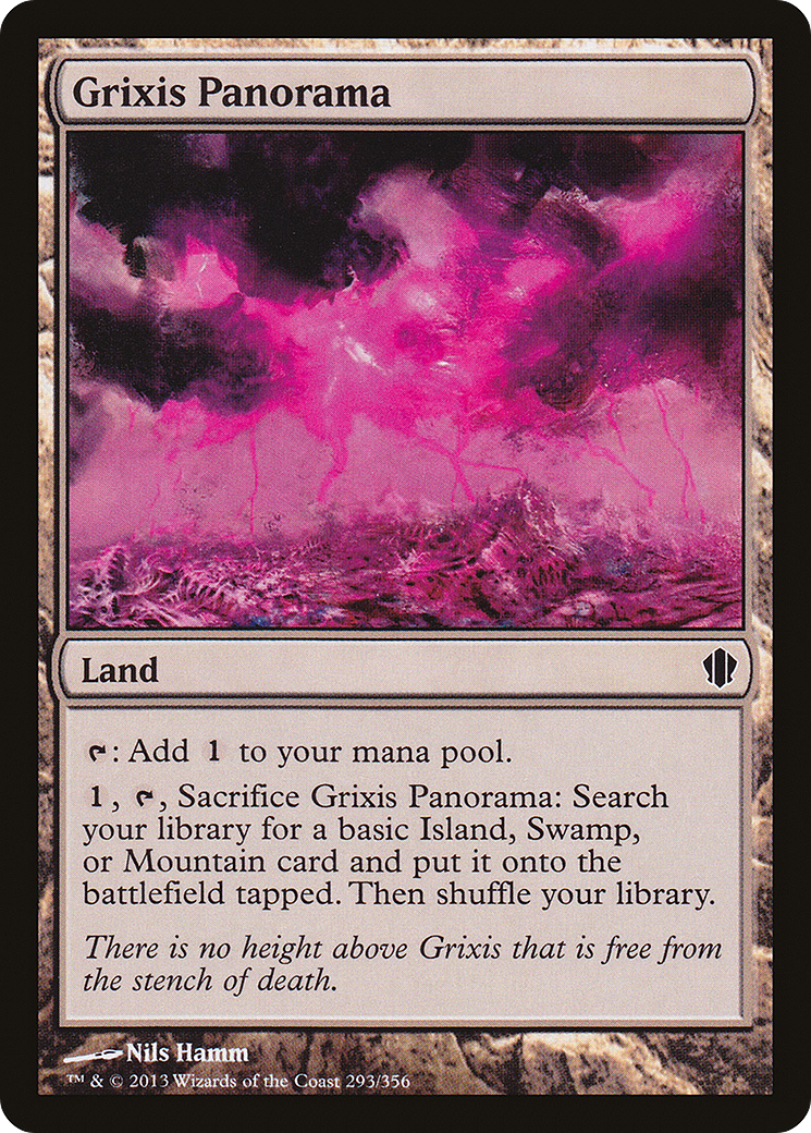 Grixis Panorama (C13-293) [Commander 2013] MTG Single Wizards of the Coast