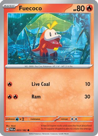 Fuecoco (23) [SV: Paradox Rift] Pokemon Single Pokémon