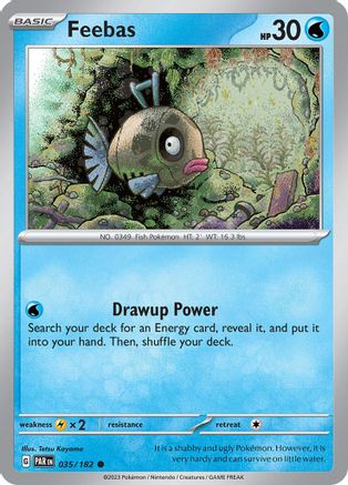 Feebas (35) [SV: Paradox Rift] Pokemon Single Pokémon