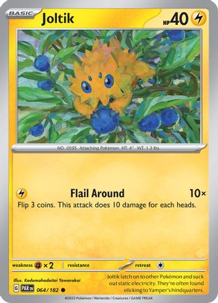 Joltik - 064/182 Reverse Holofoil [SV: Paradox Rift] Pokemon Single Pokémon