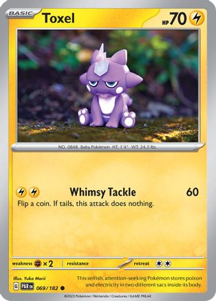Toxel (69) [SV: Paradox Rift] Pokemon Single Pokémon