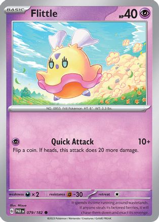 Flittle - 079/182 [SV: Paradox Rift] Pokemon Single Pokémon