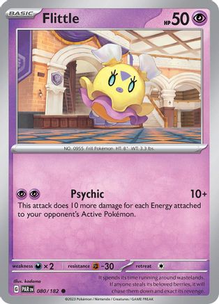 Flittle - 080/182 [SV: Paradox Rift] Pokemon Single Pokémon