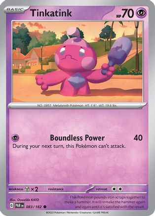 Tinkatink - 083/182 [SV: Paradox Rift] Pokemon Single Pokémon