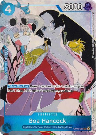 Boa Hancock (Gift Collection 2023) (OP02-059) [One Piece Promotion Cards] Foil One Piece Single Bandai