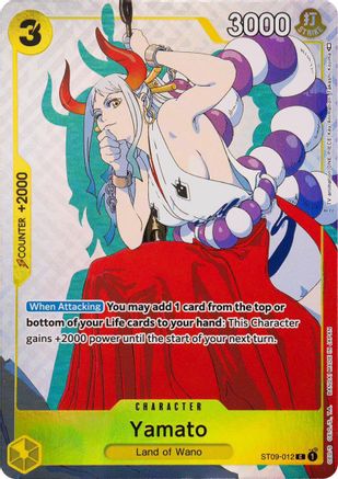 Yamato (Gift Collection 2023) (ST09-012) [One Piece Promotion Cards] Foil One Piece Single Bandai