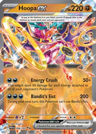 Hoopa ex (98) Holofoil [SV: Paradox Rift] Pokemon Single Pokémon