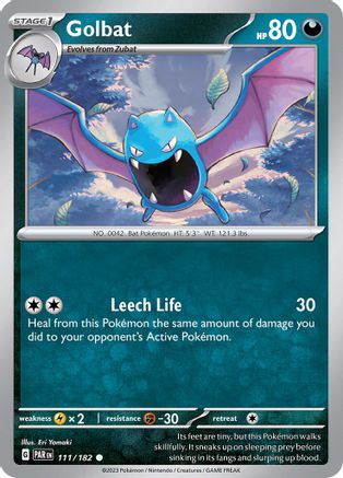 Golbat (111) [SV: Paradox Rift] Pokemon Single Pokémon