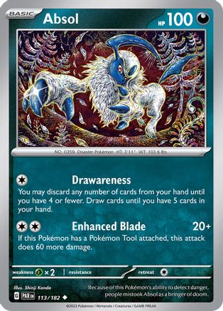 Absol (113) [SV: Paradox Rift] Pokemon Single Pokémon