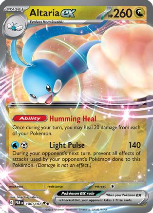 Altaria ex (140) - [SV: Paradox Rift] Holofoil Pokemon Single Pokémon
