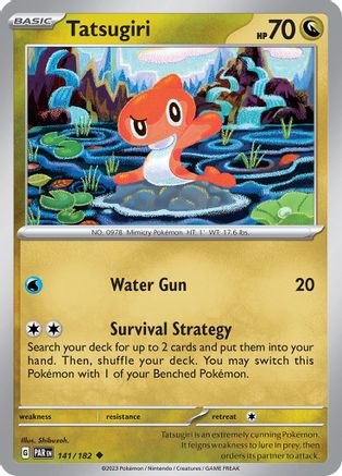 Tatsugiri (141) [SV: Paradox Rift] Pokemon Single Pokémon