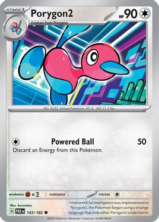 Porygon2 (143) [SV: Paradox Rift] Pokemon Single Pokémon