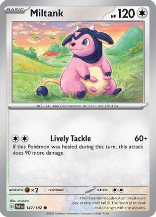 Miltank (147) Reverse Holofoil [SV: Paradox Rift] Pokemon Single Pokémon