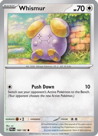 Whismur (148) [SV: Paradox Rift] Pokemon Single Pokémon