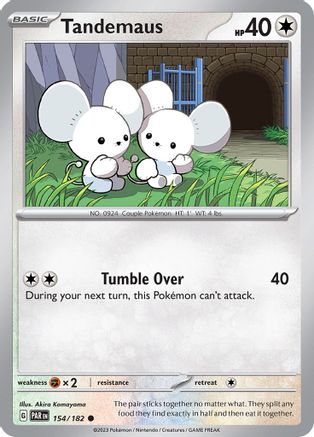 Tandemaus - 154/182 [SV: Paradox Rift] Pokemon Single Pokémon
