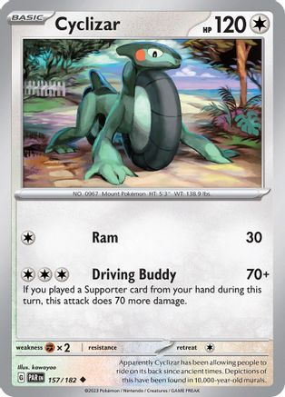 Cyclizar - 157/182 [SV: Paradox Rift] Pokemon Single Pokémon