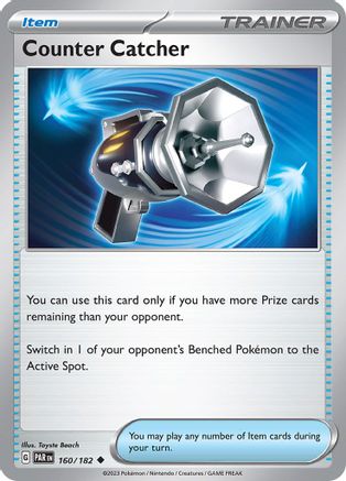 Counter Catcher (160) Reverse Holofoil [SV: Paradox Rift] Pokemon Single Pokémon