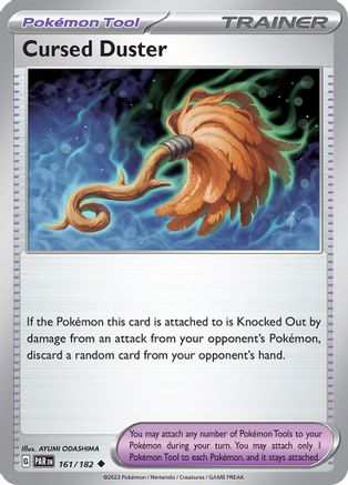 Cursed Duster (161) Reverse Holofoil [SV: Paradox Rift] Pokemon Single Pokémon