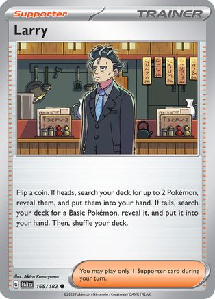 Larry (165) [SV: Paradox Rift] Pokemon Single Pokémon