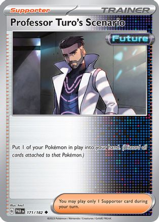 Professor Turo's Scenario (171) Reverse Holofoil [SV: Paradox Rift] Pokemon Single Pokémon