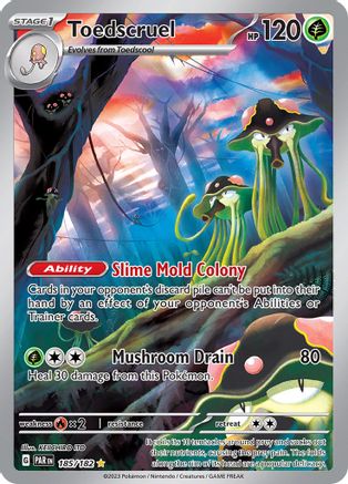 Toedscruel - 185/182 Holofoil [SV: Paradox Rift] Pokemon Single Pokémon
