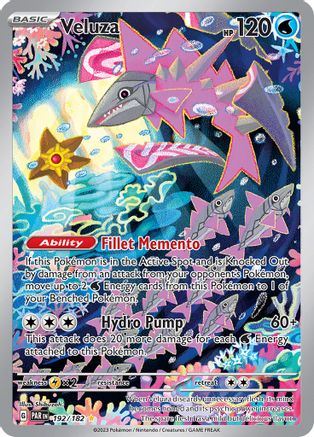 Veluza - 192/182 Holofoil [SV: Paradox Rift] Pokemon Single Pokémon