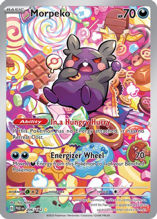 Morpeko - 206/182 Holofoil [SV: Paradox Rift] Pokemon Single Pokémon