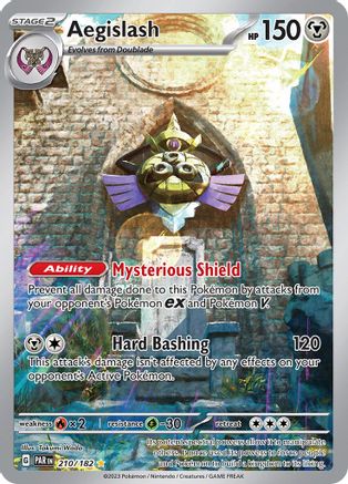 Aegislash - 210/182 Holofoil [SV: Paradox Rift] Pokemon Single Pokémon