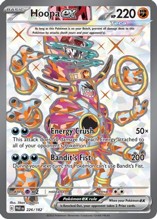 Hoopa ex - 226/182 Holofoil [SV: Paradox Rift] Pokemon Single Pokémon